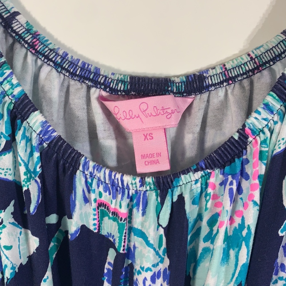 Lilly Pulitzer Lana Romper Alpaca My Bags - Picture 6 of 9